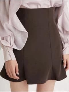 snidel　ハイウエストフレアスカショーパンのサムネイル