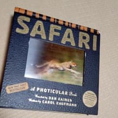 サファリ英字版　しかけ絵本のサムネイル