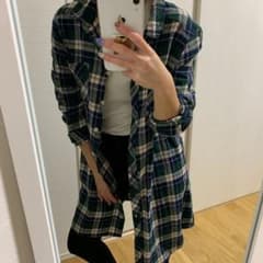 みや様専用☆ロングチェックシャツのサムネイル