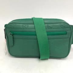 グッチ GUCCI ウエストバッグ 771422 レザーラバーエフェクト GG柄 すぐ届く！GUCCI GG ラバーエフェクト ベルトバッグ (GUCCI/ショルダー