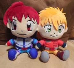 爆走兄弟レッツ&ゴー 25周年記念展 ミハエル ぬいぐるみ 爆走兄弟レッツ＆ゴー ぬいぐるみ 星馬烈 ミハエル セット - メルカリ