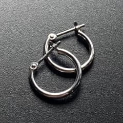 Jewel closet by L&Co. Pt900 フープピアス Jewel closet by L&Co. Pt900 プラチナ フープ ピアス - メルカリ