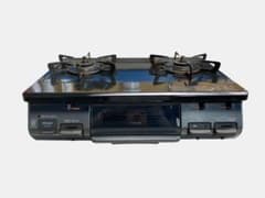 20年製 リンナイ ガステーブル RT67JH LPガス 左強火力 ガスコンロ