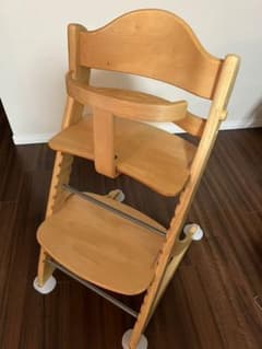 大和屋　すくすくチェア　スリム　説明書あり　ガード付き　六角付き　テーブルなしのサムネイル
