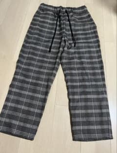 Ciaopanic チェック柄 イージーパンツ ワイドパンツ Fサイズのサムネイル