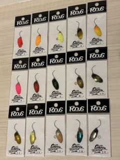 フォーカス スウェイ 1.7g 全15色セット - メルカリ