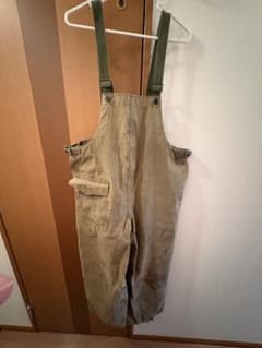 カーキ コットンオーバーオール L106 軍服のサムネイル