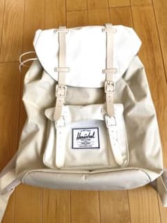 ☆Herschel とROSE BUDコラボ　ホワイトリュックのサムネイル