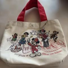 Disney 100周年記念 ミニトートバッグ　おまけ付きのサムネイル