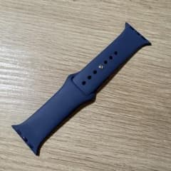 【美品】純正 Apple Watch band 40mm S/M ネイビーのサムネイル