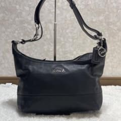 コーチCoach！ヴィンテージ2wayショルダートートバッグy2kブラックレザー COACH（コーチ） トートバッグ 2way ショルダーバッグ レディース