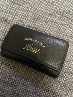 Gucci ブラックレザーキーケースのサムネイル