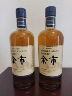 余市 ウイスキー 2本セット　送料込み　新品　箱なしのサムネイル
