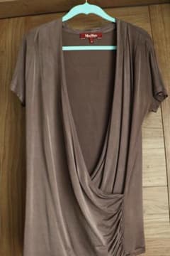 MaxMara Studio ドレープカットソー ブラウンのサムネイル