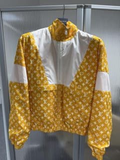 ルイヴィトン24AW ナイロン モノグラムプリントトラックトップ ジャケット54 ルイヴィトン24AW ナイロン モノグラムプリントトラックトップ