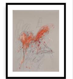 サイ・トゥオンブリー ポスター A2版 Leda and the Swan サイ・トゥオンブリー ポスター A2版 Leda and the Swan|mercari