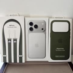 iPhone17Pro 본체 & Tech Woven Case & Strap