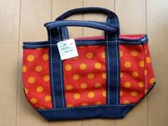 タグ付き未使用品) L.L.Beanファスナー付きミニトートバッグ - メルカリ