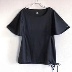 ベルメゾン＊bspix  フレア袖Tシャツ　Mサイズ　ブラックのサムネイル