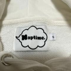 Naptime. 半袖パーカー ホワイト Sサイズ - メルカリ