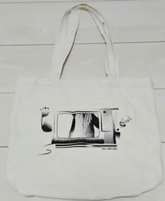 【中古品】夜の本気ダンス グラフィックアート トートバッグ ホワイトのサムネイル
