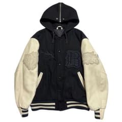 稀少 BAL 初期 150着限定 セミデコ 袖革 フード スタジャン Lサイズ