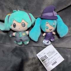 初音ミク ぬいぐるみキーホルダー 100均　ダイソー セリア　キャンドゥ＋ 一体