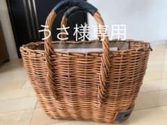 エバゴス  かごバッグ   ファー＆ミラー＆保存袋付きのサムネイル