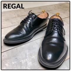 REGAL リーガル プレーントゥ ビジネス 04NR 27cm ブラック 黒のサムネイル
