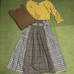 秋服 まとめ売り エニィファム スカート ニット カットソーのサムネイル