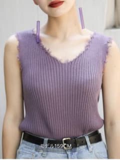 【kutir/クティール】ダメージ加工タンクトップのサムネイル