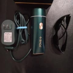 JOVS 脱毛器 グリーン 充電器・サングラス付きのサムネイル