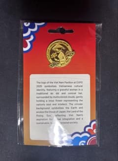 EXPO2025 大阪関西万博 ベトナム館 ピンバッジ 2種セット 大阪関西万博 ベトナム館 会場限定ピンバッジ 2種セット パビリオン
