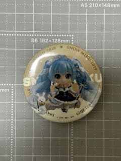snow miku 2019 캔 배지