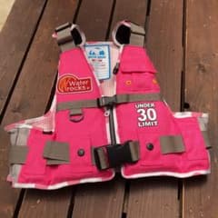 専用です！子供用 ライフジャケットピンク＆ブルーのサムネイル