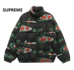 SUPREME 18AW NY Reversible Puffy Jacket - メルカリ
