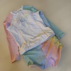 キッズ セパレート水着 SURF パステルカラーのサムネイル