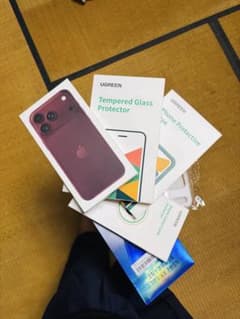 Iphone 18 promax 256GB burgundy unopened