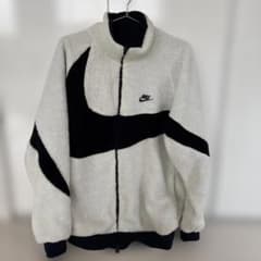Nike フリースジャケット XL ホワイト/ブラックのサムネイル