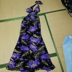 花柄 セクシー ロングドレスのサムネイル