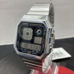 新品】A130WE ワールドタイム デジタル腕時計 チプカシ レトロ