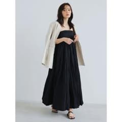 anuans ワッシャープリーツベアワンピースのサムネイル