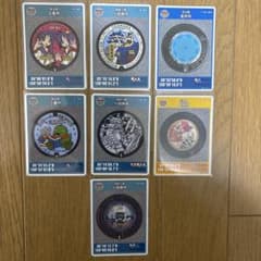 マンホールカード 埼玉、神奈川、山梨、石川7枚セット初期ロットなし。バラ売り不可のサムネイル