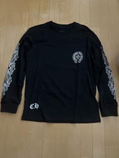 CHROME HEARTS ブラック長袖カットソーのサムネイル