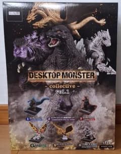 ゴジラ DESKTOP MONSTER collective vol.1 全６種 公式オンラインストアDESKTOP MONSTER - collective - Vol.1＜1BOX 全6