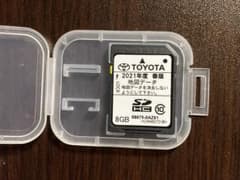 TOYOTA 純正 メモリーナビ NSCP-W64 2021年度版 地図データ - メルカリ