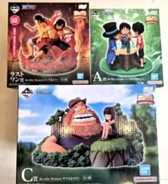 一番くじ ワンピース ドラマティックメモリーズ A C ラストワン ＋10点