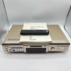 SONY ソニー ミニディスクデッキ MDS-JE640 リモコン 取扱説明書