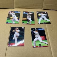 侍ジャパン カルビー プロ野球チップス カード 5枚セットのサムネイル