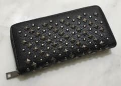お値下げ！スタッズ 長財布 ブラックのサムネイル